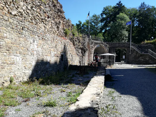 Ruine du chateau Franchimont (Belgique)